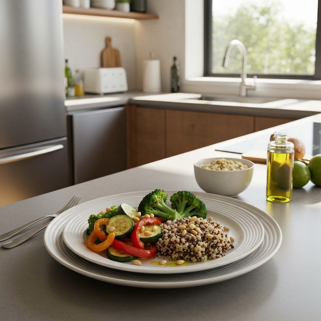 Mittagessen für Beruf und Familie